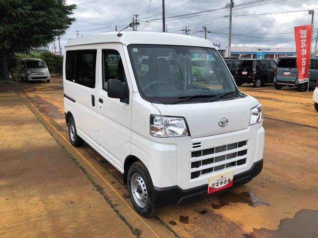 ハイゼットカーゴＤＸ　４ＷＤ　走行距離１３８６２ｋｍ４ＷＤ　スマートアシスト　キーレスエントリー　オーバーヘッドシェルフ　アッパートレイ　ユースフルナット　撥水フルファブリックシート表皮　ＡＭ／ＦＭラジオ（山形県）の中古車