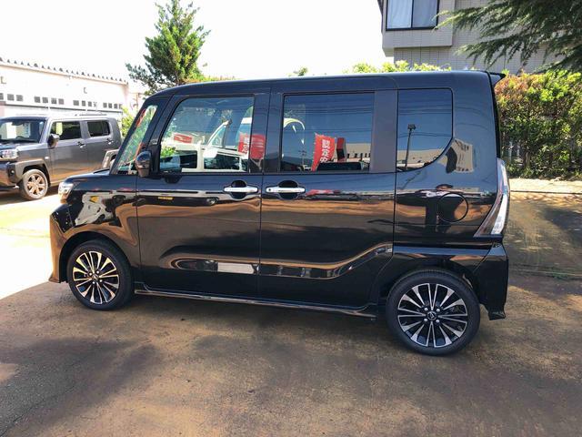 タントカスタムRSリミテッド 4WD 走行距離2295km4WD スマートアシスト プッシュボタンスタート キーフリーシステム 両側パワースライドドア フロントPフォグランプ バックモニター アルミホイール オートエアコン(山形県)の中古車