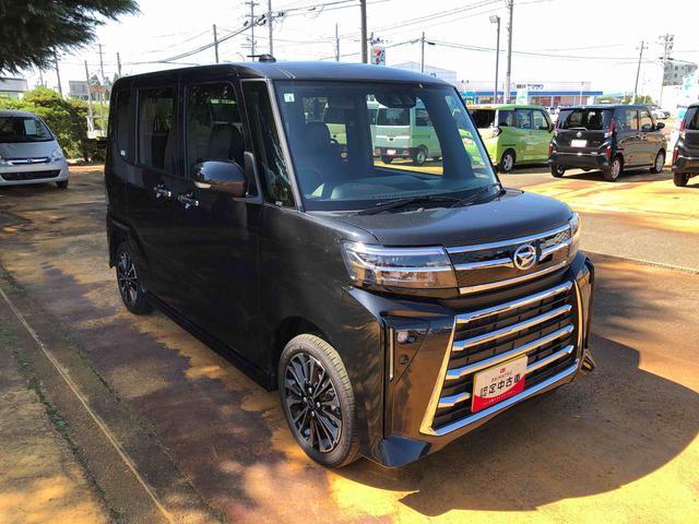 タントカスタムRSリミテッド 4WD 走行距離2295km4WD スマートアシスト プッシュボタンスタート キーフリーシステム 両側パワースライドドア フロントPフォグランプ バックモニター アルミホイール オートエアコン(山形県)の中古車