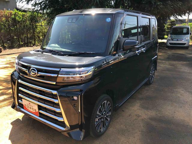 タントカスタムRSリミテッド 4WD 走行距離2295km4WD スマートアシスト プッシュボタンスタート キーフリーシステム 両側パワースライドドア フロントPフォグランプ バックモニター アルミホイール オートエアコン(山形県)の中古車