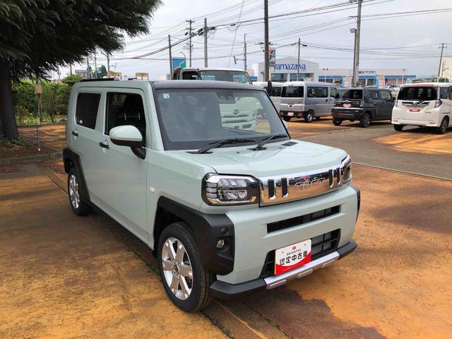 タフトG クロムベンチャー 4WD 走行距離8396km4WD スマートアシスト プッシュボタンスタート キーフリーシステム 電動パーキングブレーキ フロントフォグランプ アルミホイール オートエアコン(山形県)の中古車