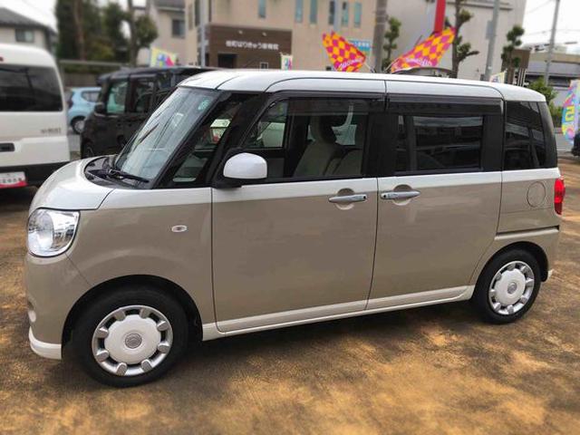 ムーヴキャンバスＸ　ＳＡIII　２ＷＤ　走行距離２８６０３ｋｍ２ＷＤ　スマートアシスト　キーフリーシステム　プッシュボタンスタート　カーナビゲーション　ステアリングスイッチ　オートエアコン　フルホイールキャップ（山形県）の中古車