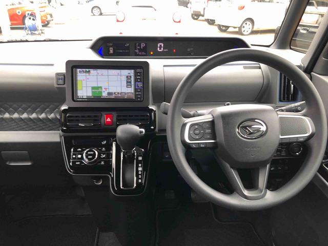 タントカスタムX 走行距離45000km・ナビ・バックモニター2WD スマートアシスト 両側パワースライドドア カーナビ キーフリーシステム プッシュボタンスタート スターター オートエアコン 電動パーキングブレーキ バックモニター(山形県)の中古車