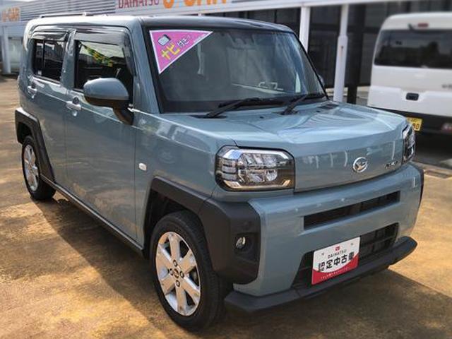 タフトＧ　４ＷＤ　走行距離５８２１１ｋｍ・ナビ４ＷＤ　スマートアシスト　オートエアコン　１５インチアルミホイール　電動パーキングブレーキ　カーナビゲーション　ステアリングスイッチ（山形県）の中古車