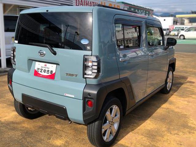 タフトＧ　４ＷＤ　走行距離５８２１１ｋｍ・ナビ４ＷＤ　スマートアシスト　オートエアコン　１５インチアルミホイール　電動パーキングブレーキ　カーナビゲーション　ステアリングスイッチ（山形県）の中古車