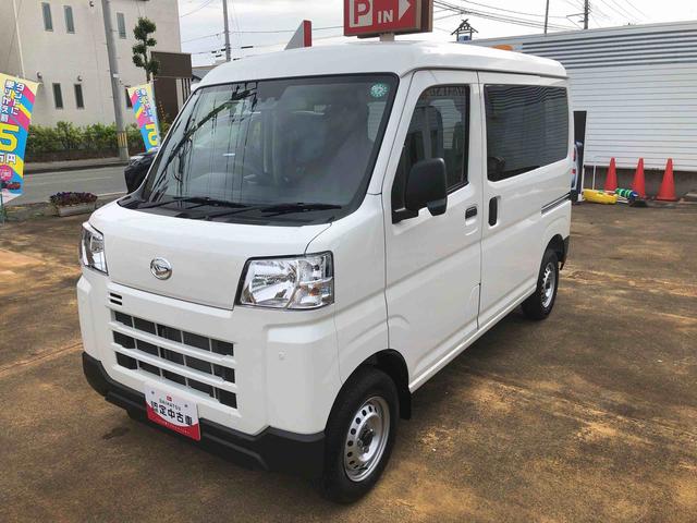 ハイゼットカーゴＤＸ　４ＷＤ　走行距離４５６８ｋｍ・ＡＭ／ＦＭラジオ４ＷＤ　スマートアシスト　ＡＭ／ＦＭラジオ　マニュアルエアコン　スチールホイール　スーパーＵＶカットガラス　アイドリングストップ（山形県）の中古車