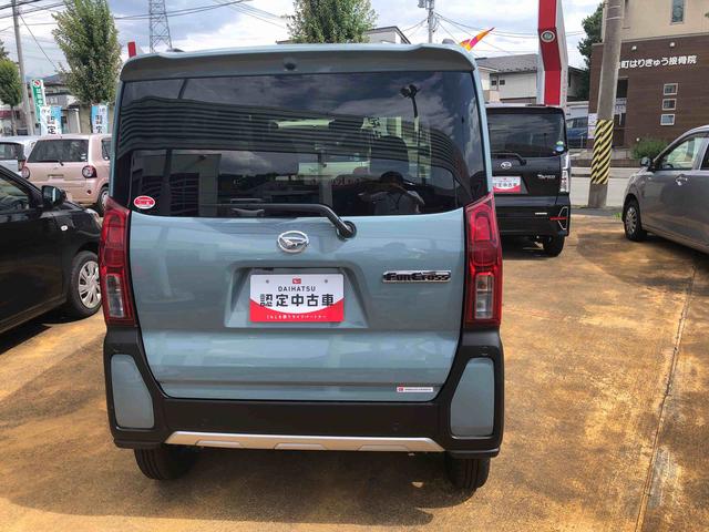 タントファンクロス　４ＷＤ　走行距離５８５１ｋｍ・１４インチアルミ４ＷＤ　スマートアシスト　ＬＥＤヘッドランプ　コーナーセンサー　１４インチアルミホイール　オートエアコン　キーフリーシステム　パワースライドドア　電動パーキングブレーキ（山形県）の中古車