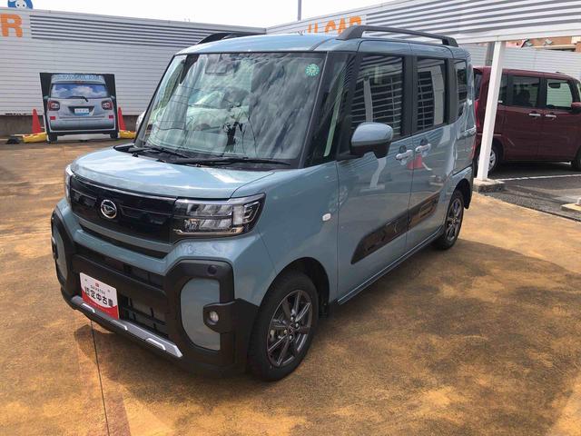 タントファンクロス　４ＷＤ　走行距離５８５１ｋｍ・１４インチアルミ４ＷＤ　スマートアシスト　ＬＥＤヘッドランプ　コーナーセンサー　１４インチアルミホイール　オートエアコン　キーフリーシステム　パワースライドドア　電動パーキングブレーキ（山形県）の中古車