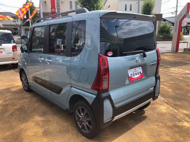 タントファンクロス　４ＷＤ　走行距離５８５１ｋｍ・１４インチアルミ４ＷＤ　スマートアシスト　ＬＥＤヘッドランプ　コーナーセンサー　１４インチアルミホイール　オートエアコン　キーフリーシステム　パワースライドドア　電動パーキングブレーキ（山形県）の中古車