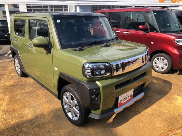 タフトＧ　クロムベンチャー　４ＷＤ　１５インチアルミホイール４ＷＤ　スマートアシスト　１５インチアルミホイール　電動パーキングブレーキ　ステアリングスイッチ　キーフリーシステム　プッシュボタンスタート（山形県）の中古車