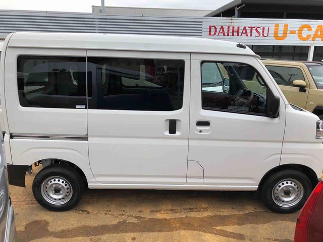 ハイゼットカーゴＤＸ　４ＷＤ　走行距離９ｋｍ４ＷＤ　スマートアシスト　マニュアルエアコン　スチールホイール　キーレスエントリー　コーナーセンサー　スライドドア　アイドリングストップ（山形県）の中古車