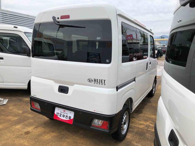 ハイゼットカーゴＤＸ　４ＷＤ　走行距離９ｋｍ４ＷＤ　スマートアシスト　マニュアルエアコン　スチールホイール　キーレスエントリー　コーナーセンサー　スライドドア　アイドリングストップ（山形県）の中古車