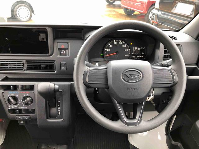 ハイゼットカーゴＤＸ　４ＷＤ　走行距離９ｋｍ４ＷＤ　スマートアシスト　マニュアルエアコン　スチールホイール　キーレスエントリー　コーナーセンサー　スライドドア　アイドリングストップ（山形県）の中古車