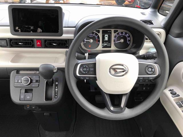 ムーヴキャンバスストライプスＧターボ　４ＷＤ　走行距離５１０１ｋｍ４ＷＤ　車検整備付き　スマートアシスト　フルホイールキャップ　オートエアコン　ステアリングスイッチ（山形県）の中古車