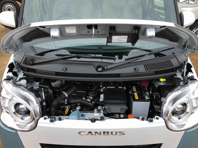 ムーヴキャンバスストライプスＧターボ　４ＷＤ　走行距離５１０１ｋｍ４ＷＤ　車検整備付き　スマートアシスト　フルホイールキャップ　オートエアコン　ステアリングスイッチ（山形県）の中古車