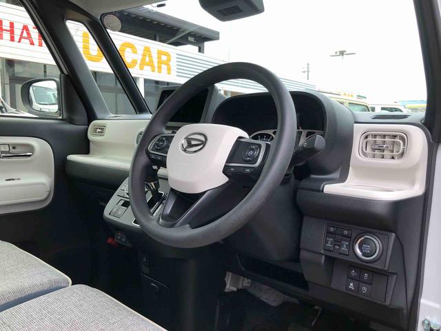 ムーヴキャンバスストライプスＧターボ　４ＷＤ　走行距離５１０１ｋｍ４ＷＤ　車検整備付き　スマートアシスト　フルホイールキャップ　オートエアコン　ステアリングスイッチ（山形県）の中古車