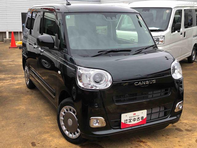 ムーヴキャンバスセオリーG 4WD 走行距離2083km4WD スマートアシスト フルホイールキャップ オートエアコン ステアリングスイッチ プッシュボタンスタート キーフリーシステム(山形県)の中古車