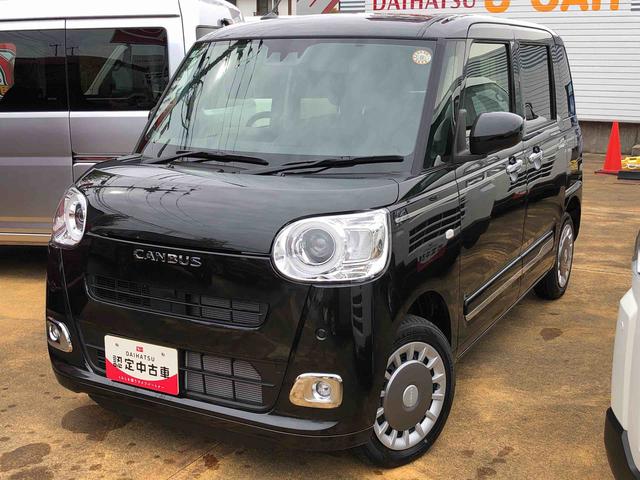 ムーヴキャンバスセオリーG 4WD 走行距離2083km4WD スマートアシスト フルホイールキャップ オートエアコン ステアリングスイッチ プッシュボタンスタート キーフリーシステム(山形県)の中古車