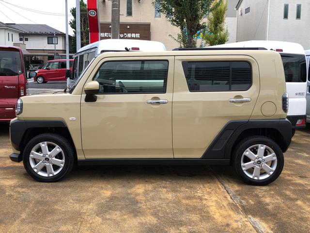 タフトG クロムベンチャー 4WD 走行距離3165km4WD スマートアシスト 15インチアルミホイール オートエアコン ステアリングスイッチ プッシュボタンスタート キーフリーシステム(山形県)の中古車