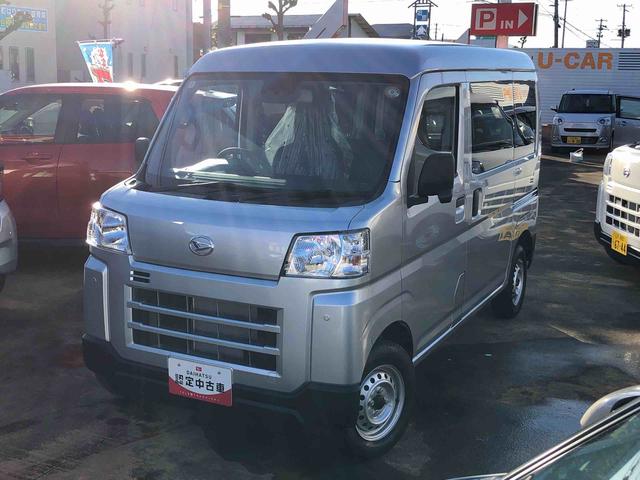 ハイゼットカーゴDX 4WD 走行距離774km4WD スマートアシスト AM/FMラジオ スチールホイール マニュアルエアコン キーレスエントリー セパレートシート(山形県)の中古車