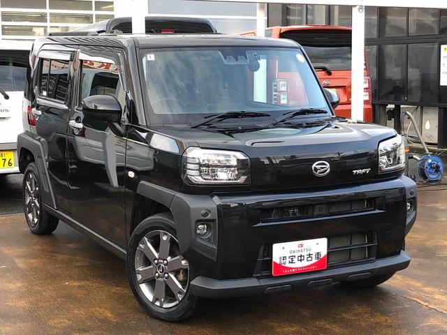 タフトＧターボ　４ＷＤ　走行距離３４８４８ｋｍ・ナビ４ＷＤ　スマートアシスト　ナビ　オートエアコン　電動パーキングブレーキ　ステアリングスイッチ　アルミホイール　プッシュボタンスタート（山形県）の中古車