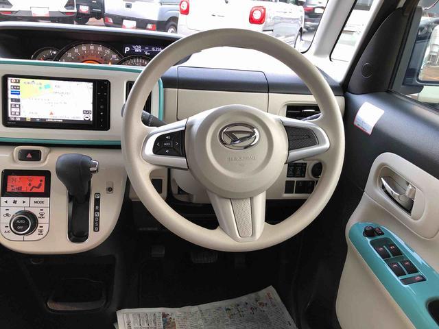 ムーヴキャンバスＧメイクアップ　ＳＡII　２ＷＤ　走行距離１６３５６ｋｍ２ＷＤ　スマートアシスト　車検整備付き　パノラマモニター　フルホイールキャップ　コーナーセンサー　ナビ　オートエアコン　キーフリーシステム（山形県）の中古車