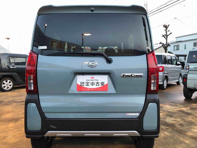 タントファンクロスターボ　４ＷＤ　走行距離４７０３ｋｍ４ＷＤ　スマートアシスト　キーフリーシステム　アルミホイール　デジタルメーター　オートエアコン　ステアリングスイッチ　オートエアコン（山形県）の中古車