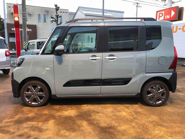 タントファンクロスターボ　４ＷＤ　走行距離４７０３ｋｍ４ＷＤ　スマートアシスト　キーフリーシステム　アルミホイール　デジタルメーター　オートエアコン　ステアリングスイッチ　オートエアコン（山形県）の中古車