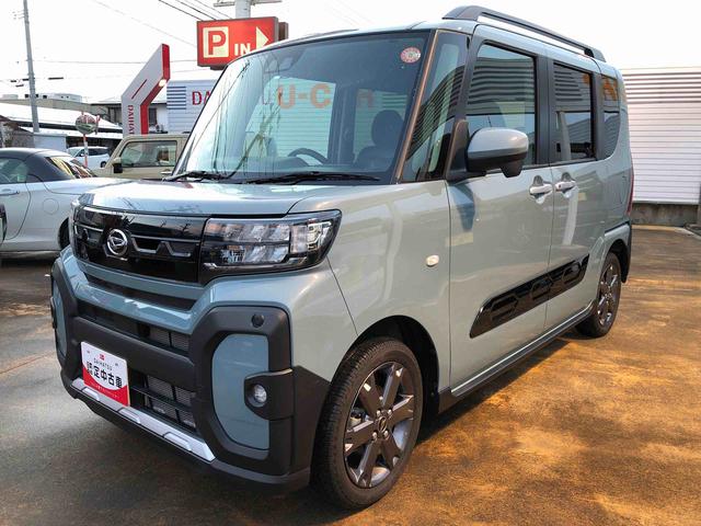 タントファンクロスターボ　４ＷＤ　走行距離４７０３ｋｍ４ＷＤ　スマートアシスト　キーフリーシステム　アルミホイール　デジタルメーター　オートエアコン　ステアリングスイッチ　オートエアコン（山形県）の中古車