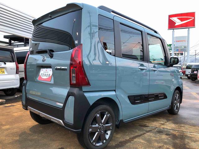 タントファンクロスターボ　４ＷＤ　走行距離４７０３ｋｍ４ＷＤ　スマートアシスト　キーフリーシステム　アルミホイール　デジタルメーター　オートエアコン　ステアリングスイッチ　オートエアコン（山形県）の中古車