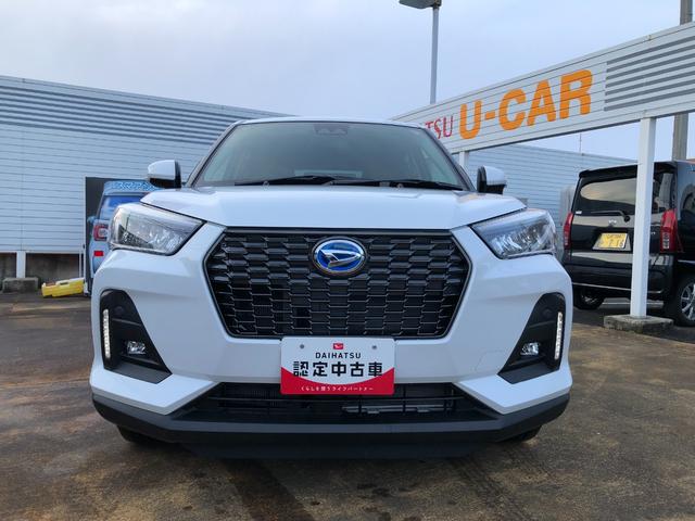 ロッキープレミアムＧ　ＨＥＶ　２ＷＤ　走行距離４３７２ｋｍ２ＷＤ　スマートアシスト　キーフリーシステム　コーナーセンサー　アルミホイール　ステアリングスイッチ　電動パーキングブレーキ（山形県）の中古車