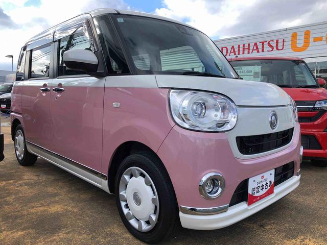 ムーヴキャンバスＧブラックアクセントＶＳ　ＳＡIII　４ＷＤ　３０２７７ｋｍ４ＷＤ　スマートアシスト　フルホイールキャップ　ナビ　キーフリーシステム　オートエアコン　ベンチシート　パノラマモニター　プッシュボタンスタート（山形県）の中古車