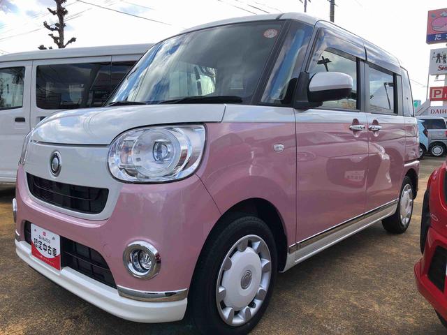 ムーヴキャンバスＧブラックアクセントＶＳ　ＳＡIII　４ＷＤ　３０２７７ｋｍ４ＷＤ　スマートアシスト　フルホイールキャップ　ナビ　キーフリーシステム　オートエアコン　ベンチシート　パノラマモニター　プッシュボタンスタート（山形県）の中古車