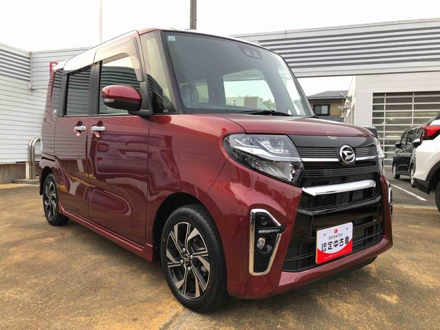 タントカスタムＸ　２ＷＤ　走行距離３１４８１ｋｍ２ＷＤ　スマートアシスト　６．８インチディスプレイオーディオ　バックモニター　ステアリングスイッチ　プッシュボタンスタート（山形県）の中古車