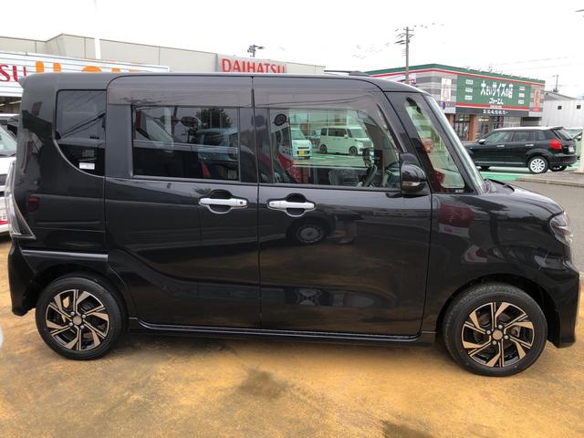 タントカスタムＸ　４ＷＤ　走行距離３５５３３ｋｍ４ＷＤ　スマートアシスト　１４インチアルミホイール　ナビ　バックモニター　両側パワースライドドア　ステアリングスイッチ　プッシュボタンスタート（山形県）の中古車