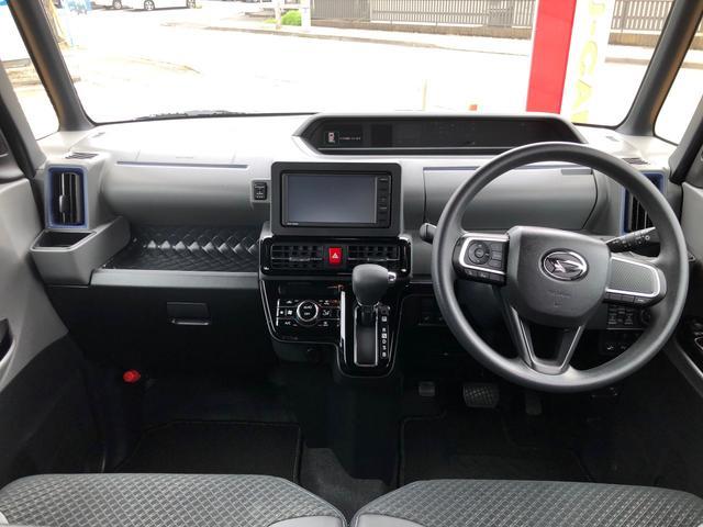 タントカスタムＸ　４ＷＤ　走行距離３５５３３ｋｍ４ＷＤ　スマートアシスト　１４インチアルミホイール　ナビ　バックモニター　両側パワースライドドア　ステアリングスイッチ　プッシュボタンスタート（山形県）の中古車
