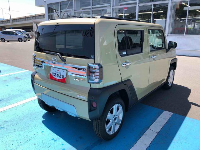タフトＧ　クロムベンチャー　４ＷＤ　走行距離３２５２ｋｍ４ＷＤ　スマートアシスト　１５インチアルミホイール　電動パーキングブレーキ　フルＬＥＤヘッドランプ　ＬＥＤフォグランプ　プッシュボタンスタート（山形県）の中古車
