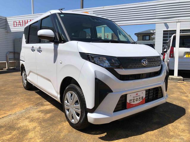 ムーヴX 4WD 走行距離5km4WD スマートアシスト 14インチフルホイールキャップ プッシュボタンスタート キーフリーシステム オートエアコン コーナーセンサー(山形県)の中古車