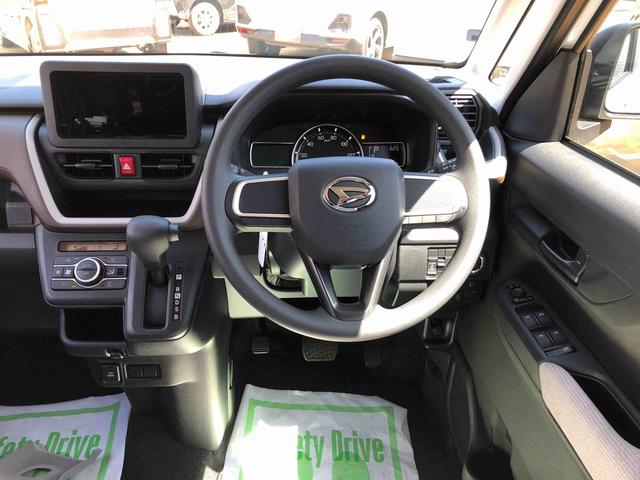 ムーヴX 4WD 走行距離5km4WD スマートアシスト 14インチフルホイールキャップ プッシュボタンスタート キーフリーシステム オートエアコン コーナーセンサー(山形県)の中古車