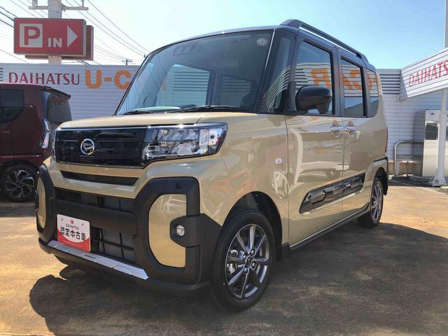 タントファンクロス 4WD 走行距離7km4WD スマートアシスト 両側パワースライドドア ステアリングスイッチ 電動パーキングブレーキ プッシュボタンスタート オートエアコン(山形県)の中古車