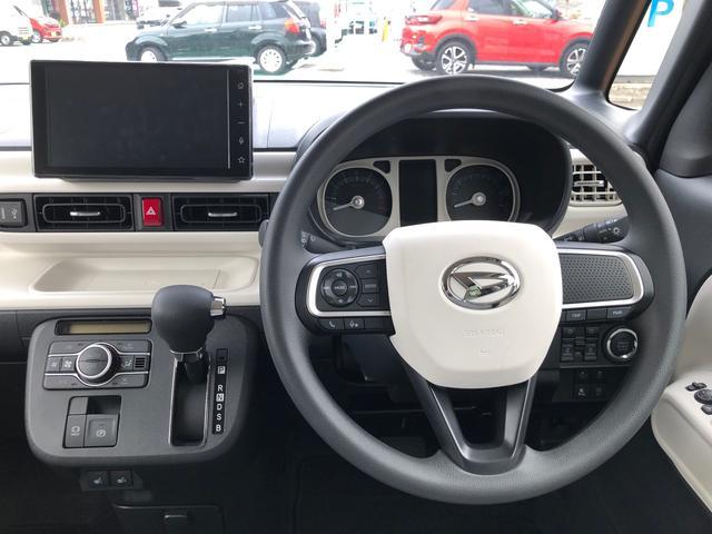 ムーヴキャンバスストライプスＧ　２ＷＤ　走行距離８８０ｋｍ２ＷＤ　スマートアシスト　１４インチフルホイールキャップ　９インチディスプレイオーディオ　両側パワースライドドア　ステアリングスイッチ（山形県）の中古車