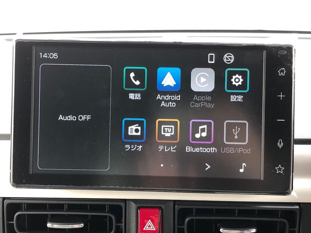ムーヴキャンバスストライプスＧ　２ＷＤ　走行距離８８０ｋｍ２ＷＤ　スマートアシスト　１４インチフルホイールキャップ　９インチディスプレイオーディオ　両側パワースライドドア　ステアリングスイッチ（山形県）の中古車
