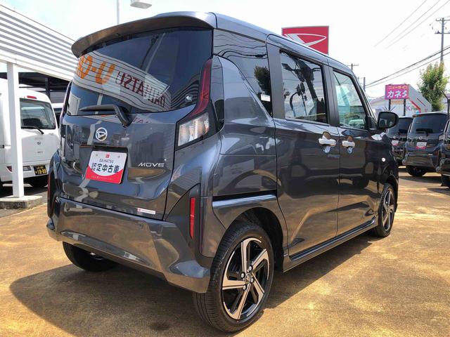 ムーヴRS 4WD 走行距離4917km4WD ターボ車 スマートアシスト プッシュボタンスタート キーフリーシステム 両側パワースライドドア クルーズコントロール アルミホイール オートエアコン(山形県)の中古車