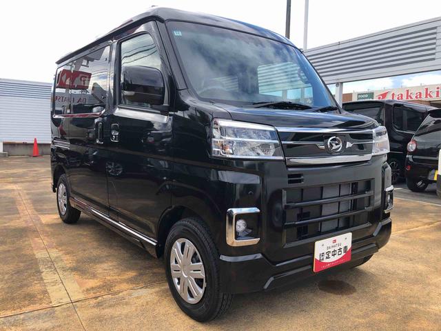 アトレーRS 4WD 走行距離2151km4WD ターボ車 電動格納式カラードドアミラー トップシェイドガラス オートエアコン 荷室アクセサリーソケット 両側パワースライドドア 12インチフルホイールキャップ(山形県)の中古車