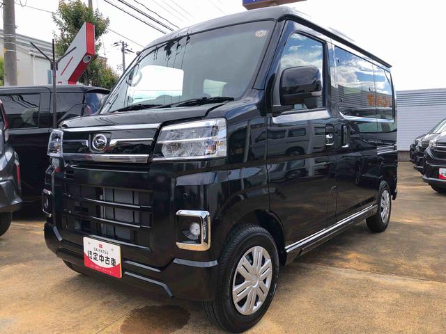 アトレーRS 4WD 走行距離2151km4WD ターボ車 電動格納式カラードドアミラー トップシェイドガラス オートエアコン 荷室アクセサリーソケット 両側パワースライドドア 12インチフルホイールキャップ(山形県)の中古車