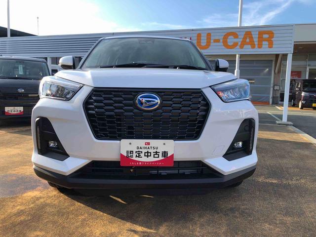 ロッキープレミアムG HEV 2WD 走行距離1561km2WD ハイブリッド車 スマートアシスト 電動パーキングブレーキ 運転席助手席シートヒーター 本革巻ステアリングホイール 17インチアルミホイール(山形県)の中古車