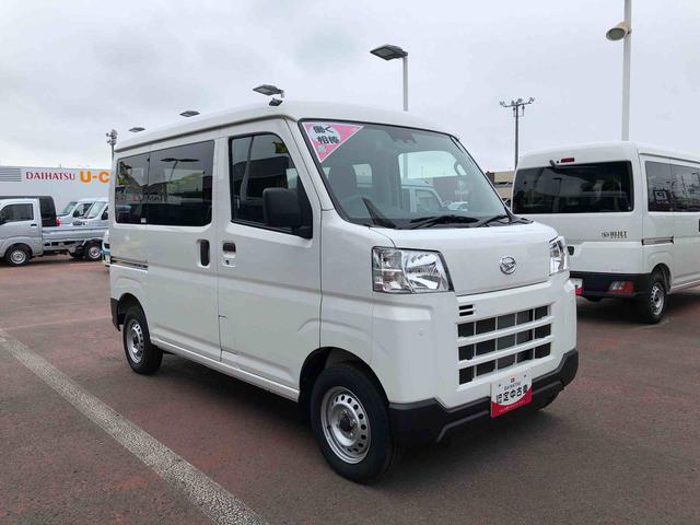 ハイゼットカーゴＤＸ　４ＷＤ　走行距離６０００ｋｍ・ＡＭ／ＦＭラジオ４ＷＤ　スマートアシスト　コーナーセンサー　ＡＭ／ＦＭラジオ　キーレスエントリー　マニュアルエアコン　セパレートシート　１２Ｖ電源（山形県）の中古車