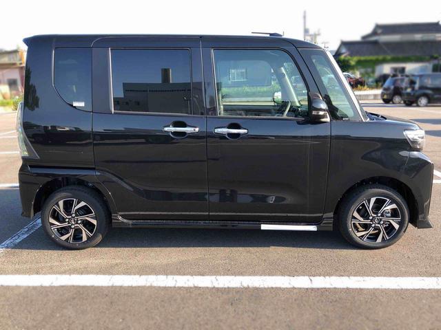 タントカスタムＸ　４ＷＤ　走行距離６ｋｍ４ＷＤ　スマートアシスト　ステアリングスイッチ　オートエアコン　プッシュボタンスタート　キーフリーシステム　１４インチアルミホイール　電動パーキングブレーキ　ＬＥＤフォグランプ（山形県）の中古車