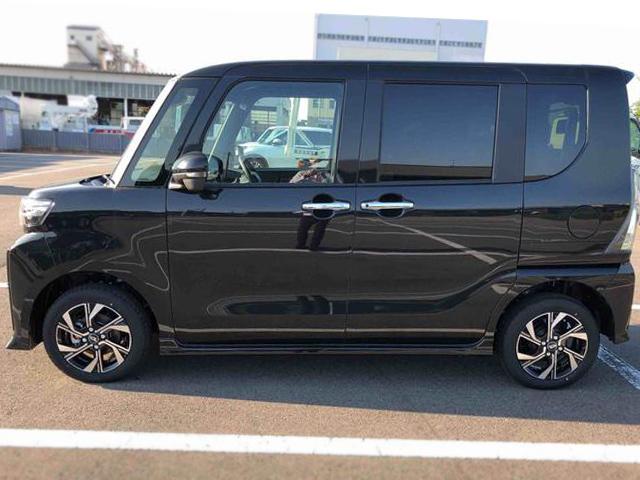 タントカスタムＸ　４ＷＤ　走行距離６ｋｍ４ＷＤ　スマートアシスト　ステアリングスイッチ　オートエアコン　プッシュボタンスタート　キーフリーシステム　１４インチアルミホイール　電動パーキングブレーキ　ＬＥＤフォグランプ（山形県）の中古車