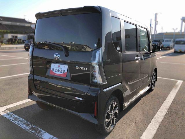 タントカスタムＸ　４ＷＤ　走行距離６ｋｍ４ＷＤ　スマートアシスト　ステアリングスイッチ　オートエアコン　プッシュボタンスタート　キーフリーシステム　１４インチアルミホイール　電動パーキングブレーキ　ＬＥＤフォグランプ（山形県）の中古車